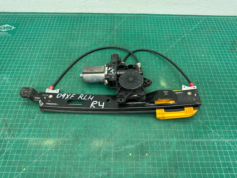 09-15 JAGUAR XF XFR X250 REAR LEFT DOOR POWER WINDOW REGULATOR WITH MOTOR OEM