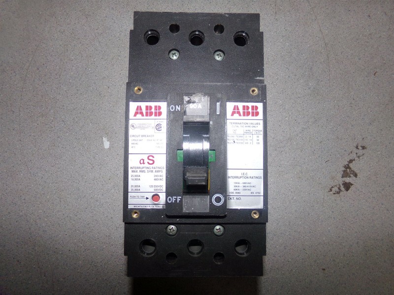 ABB Circuit Breaker 90A 3-Pole LR 96467*FREE SHIPPING*