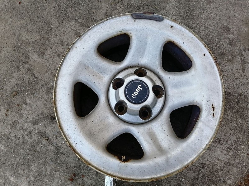 Rim Wheel 15x7 Steel Painted 5 Spoke Fits 97-06 WRANGLER 1539122