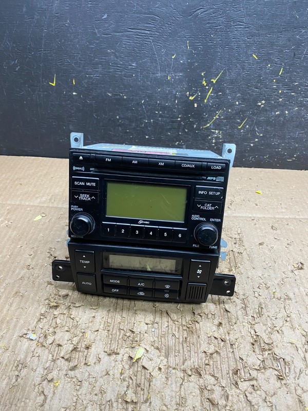 2006 to 2009 Hyundai Tucson FM Radio Single CD Player 96175-2E810 W0005 PS