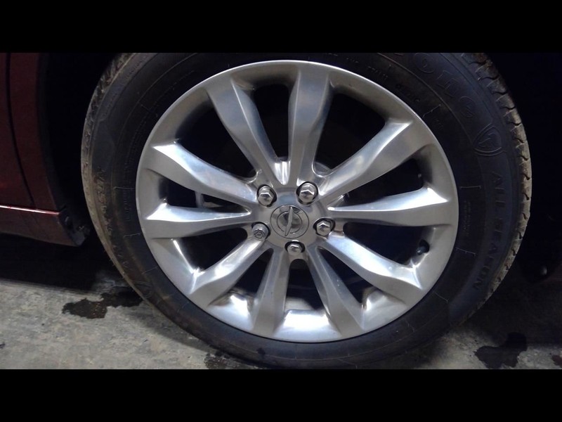 Rim Wheel 19x7-1/2 Alloy 10 Flared Spoke Polished Fits 15-23 300 1707101