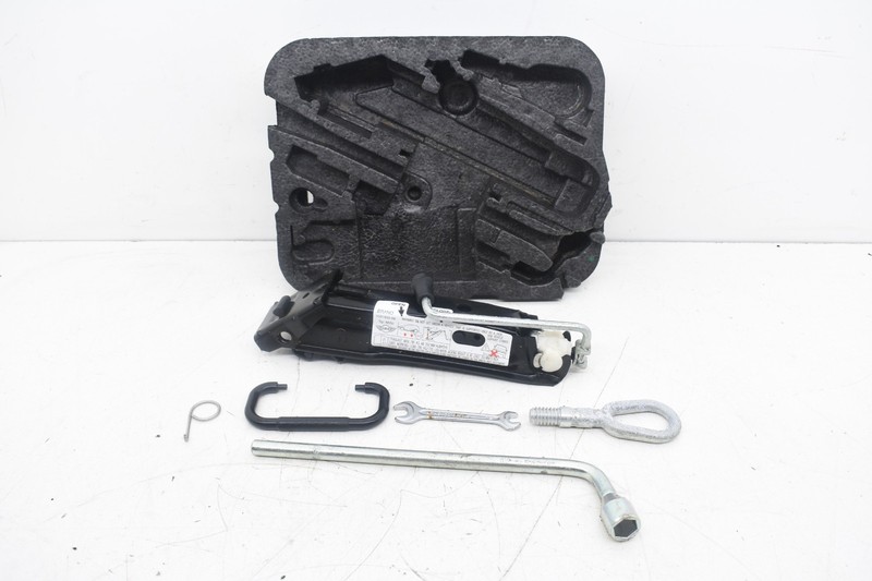 2009 Mini Cooper S R56 SPARE TIRE JACK WRENCH TOOL KIT SET WITH CASE OEM KW83