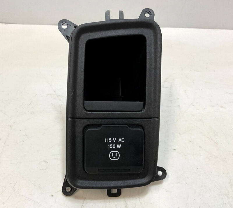 ✅ 2016 Ram 1500 Dash Storage Pocket Outlet Plug 115V AC OEM 1WP34DX9AA Like New