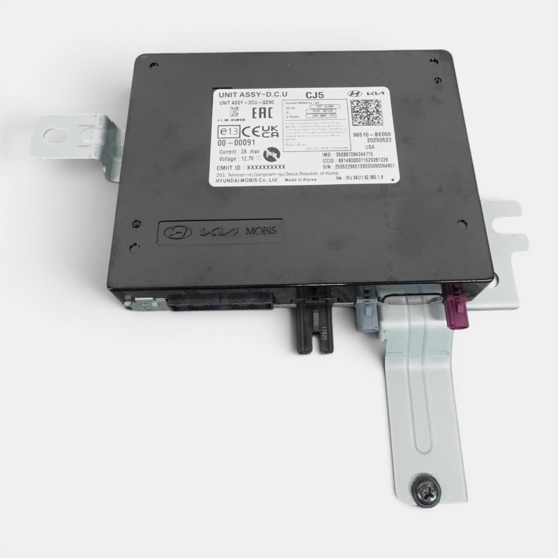 2024-2025 HYUNDAI KONA Telematics Communication Control Module Unit 96510-be050