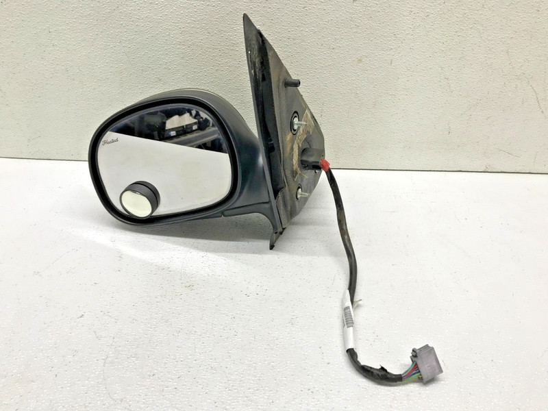 98-02 Lincoln Navigator Left Driver Door Rear View Mirror Heated OEM Silver