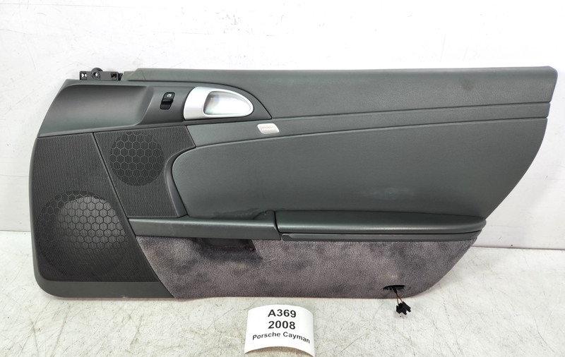 ✅ 05-12 OEM Porsche Cayman 987 Front Right Passenger Interior Door Panel Gray*