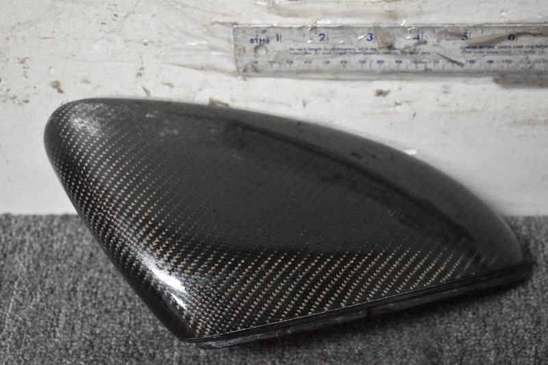 CARBON FIBER SIDE MIRROR TRIM FACTORY OEM