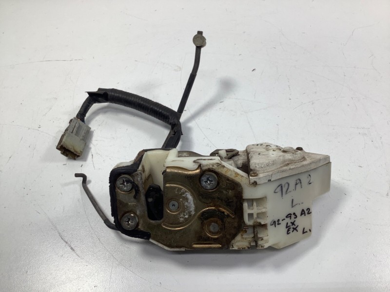 92-93 Honda Accord 2DR LX EX Lock Assy. Power Left Front Door 72150-SM2-C12 OEM