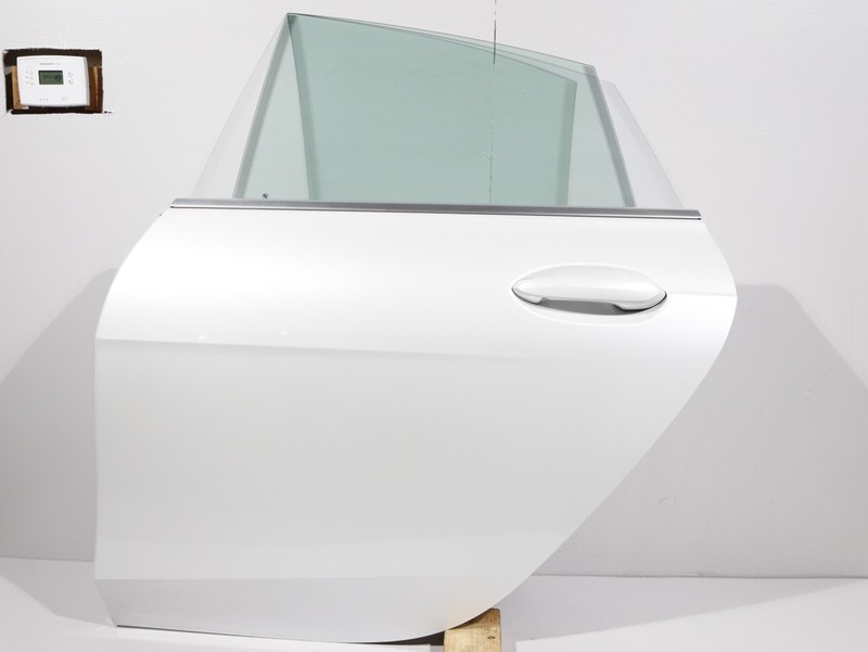2020-2024 BMW 228i M235i F44 Rear Driver Side Door Glass Complete White A96 OEM
