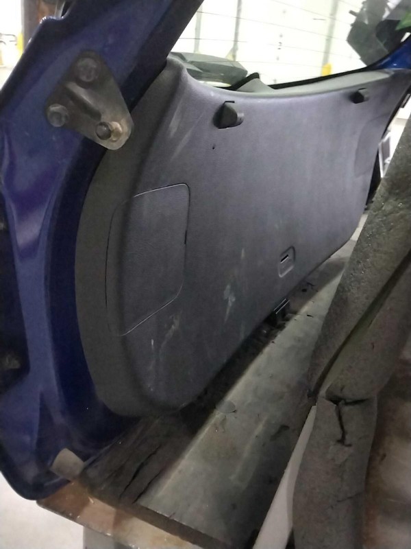 2020 KIA RIO OEM Deck Lid Trunk Blue 4DR Hatchback Light Scratches 69K Miles