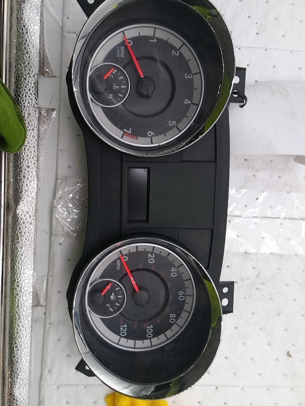 Used Speedometer Gauge fits: 2014 Dodge Caravan cluster 120 MPH w/vehicle inform