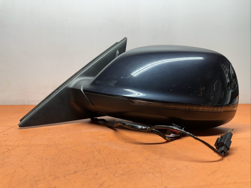 09 - 14 Audi Q5 Left Power Fold Door Mirror Lighting QQ1 Blind Spot Memory LH