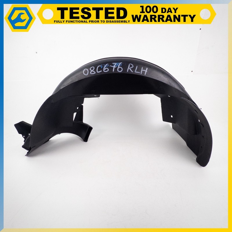 05-13 CHEVROLET CORVETTE C6 REAR LEFT SPLASH SHIELD INNER FENDER LINER BASE OEM