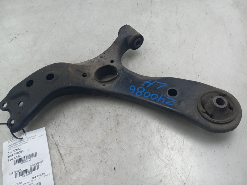 12-15 TOYOTA PRIUS PLUG-IN 1.8L FWD AT DRIVER SIDE FRONT LOWER CONTROL ARM