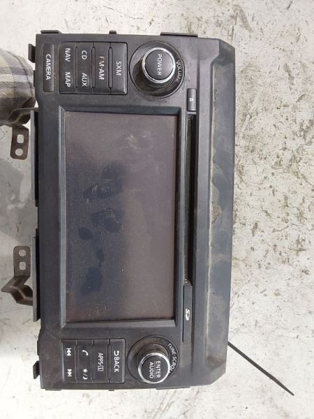 2018 Nissan Titan Radio Display and Receiver w/Navigation