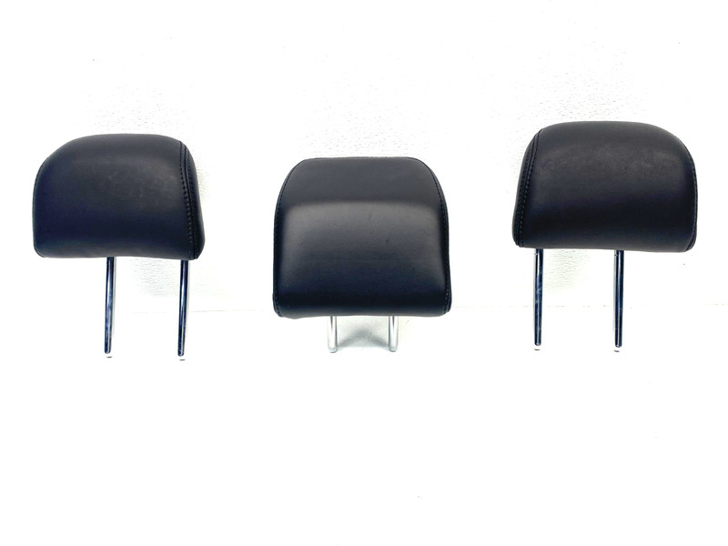 13-16 LINCOLN MKZ 2ND ROW REAR HEADRESTS HEAD REST SET BLACK OEM #A0.57