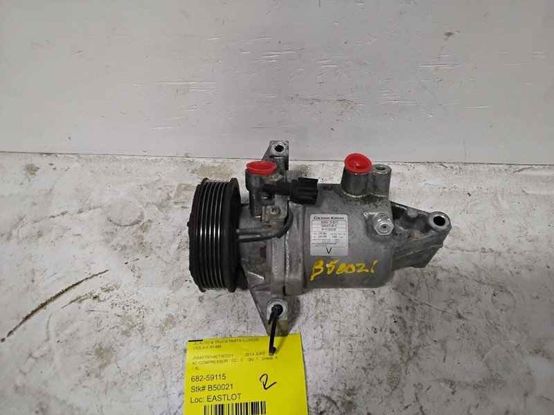 AC Compressor Thru 1/14 Fits 11-14 JUKE 3431883