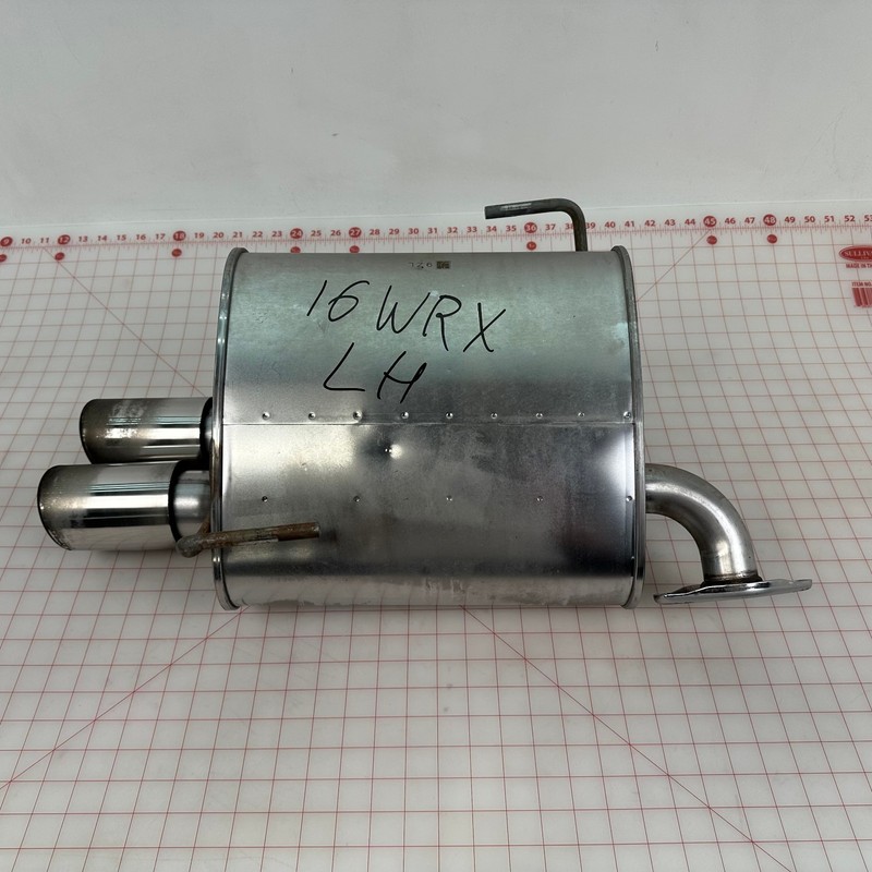 15-21 Subaru WRX 2.0L LEFT DRIVER SIDE EXHAUST MUFFLER OEM