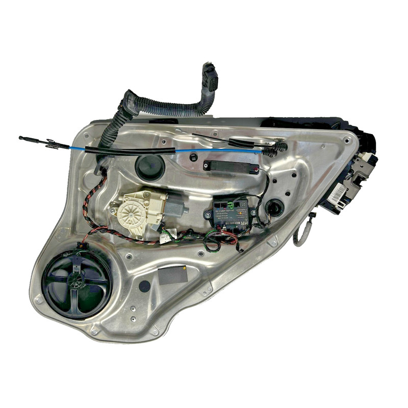 📌 08-14 MERCEDES C250 REAR RIGHT SIDE WINDOW REGULATOR W/ LOCK & SPEAKERS OEM
