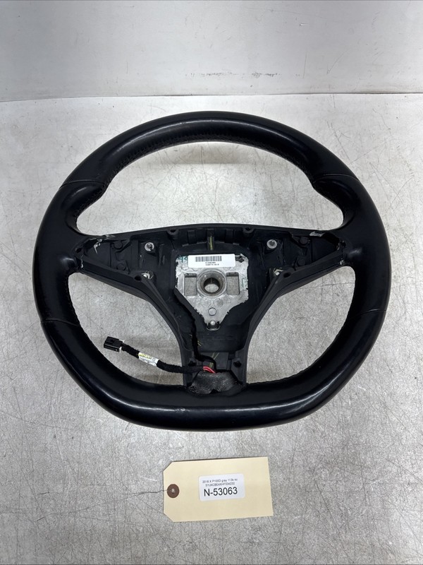 12-20 Tesla Model X Front LH Side Steering Wheel Heated 1036774-00-D 53063 U23