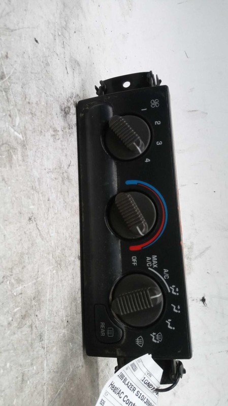 1999 Chevrolet Blazer S10 A/C Selector Switch OEM Tan 260K Miles NJ25-21536