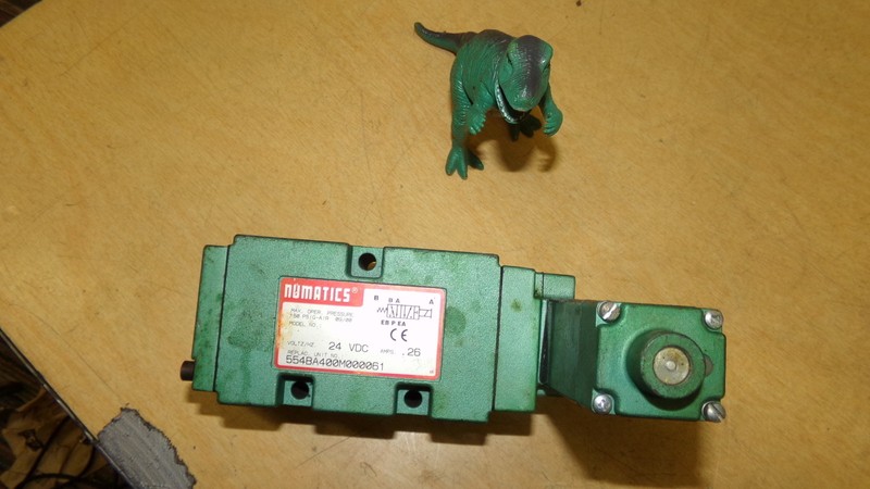 Numatics 24 VDC150 PSIG-Air Valve *FREE SHIPPING* 554ba400m000061