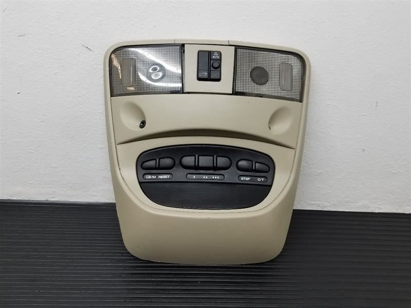 04-07 Dodge Durango Roof Console W/ Sunroof Message Center Gray OEM ZT731D1AA