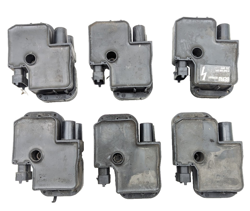 98-06 Mercedes W215 CL55 C320 S500 SL500 Ignition Coil Set of 6