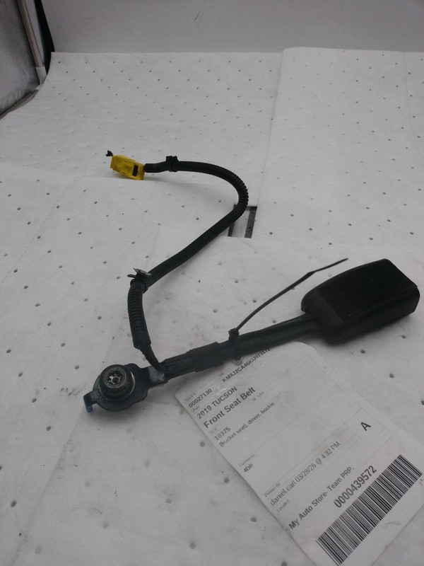 2019 Hyundai Tucson Black Seat Belt OEM 88830D3550 61K Miles 4DR