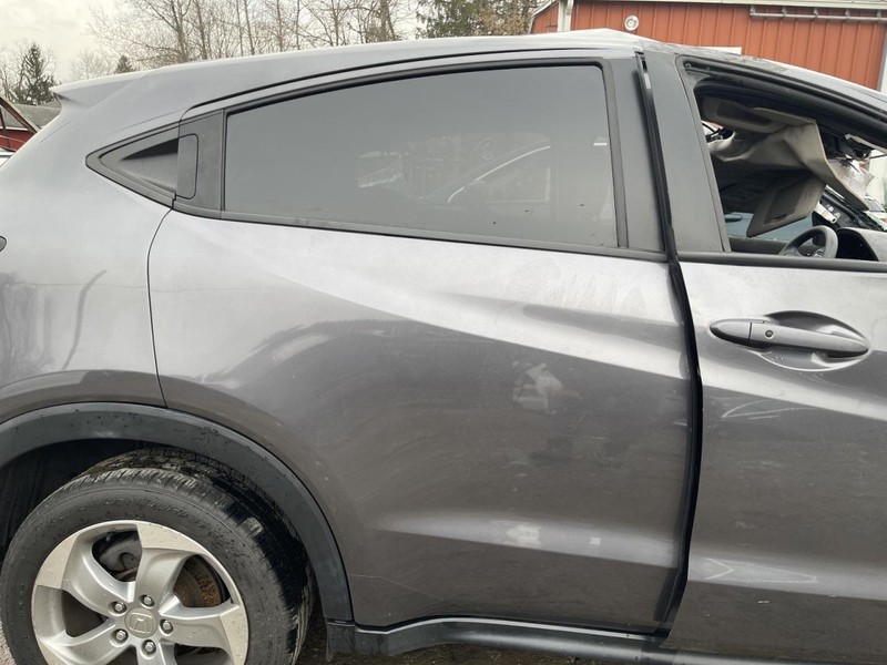 2016-2021 Honda HR-V Right Passenger Side Rear Door Gray
