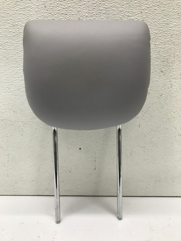 00-06 Mercedes W220 S500 Front Left Right Seat Headrest Head Rest Gray OEM