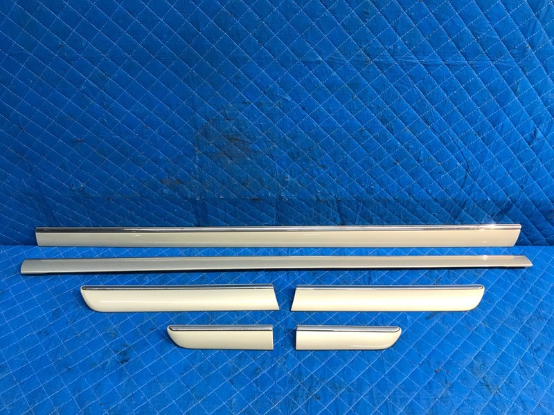 00-06 Mercedes CL500 Bumper Quarter Panel Door Molding Trim Set OEM Gold