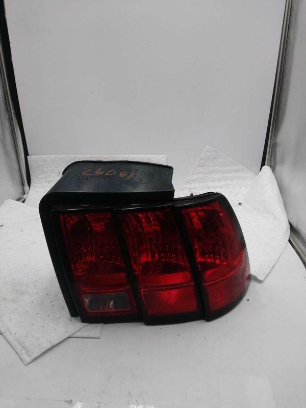 1999 Ford Mustang Right Tail Light Assembly Blue - Used, Spider Cracking