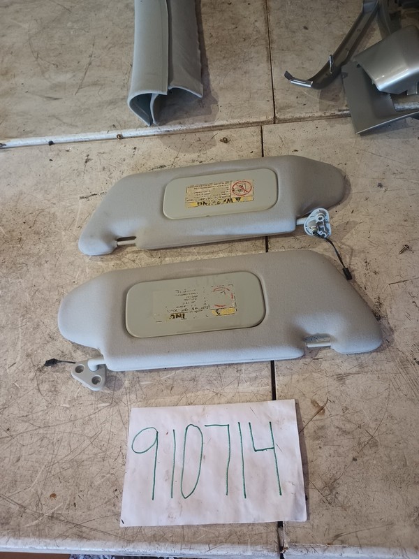 02-05 Mercedes W163 ML320 ML500 Sunvisor Sun Visor Set Right Left Lights