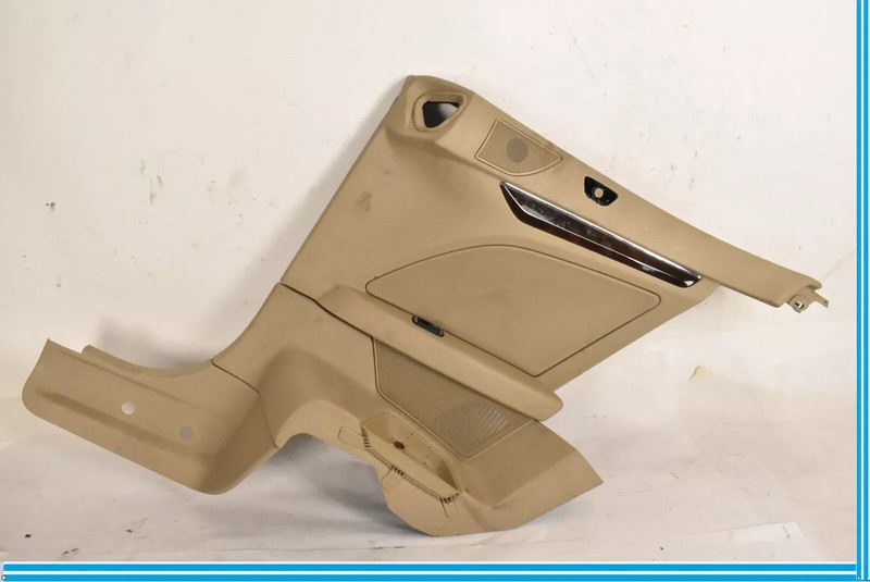 10-13 Mercedes W207 E350 E550 Coupe Rear Right Interior Door Panel Beige OEM