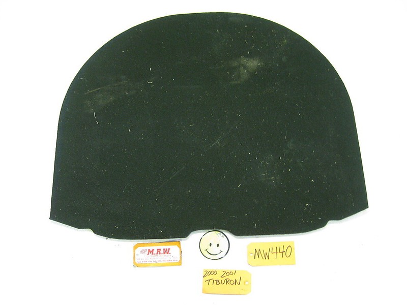 FITS 00 01 HYUNDAI TIBURON SPARE TIRE COVER BOARD INTERIOR TRIM TRUNK MAT CARPET