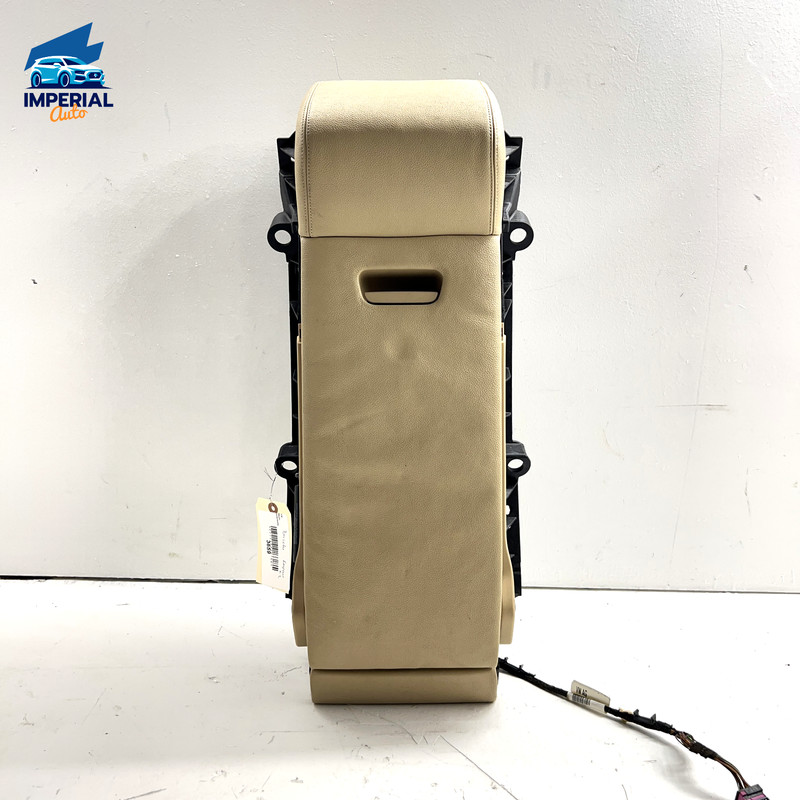 2011-2014 AUDI A8 L REAR SEAT CENTER BEIGE ARMREST ARM REST CONSOLE