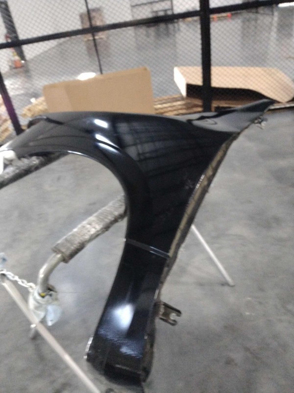 2021 Nissan Titan Left Fender Black Good Condition 43000 Miles NJ25-23240-587721