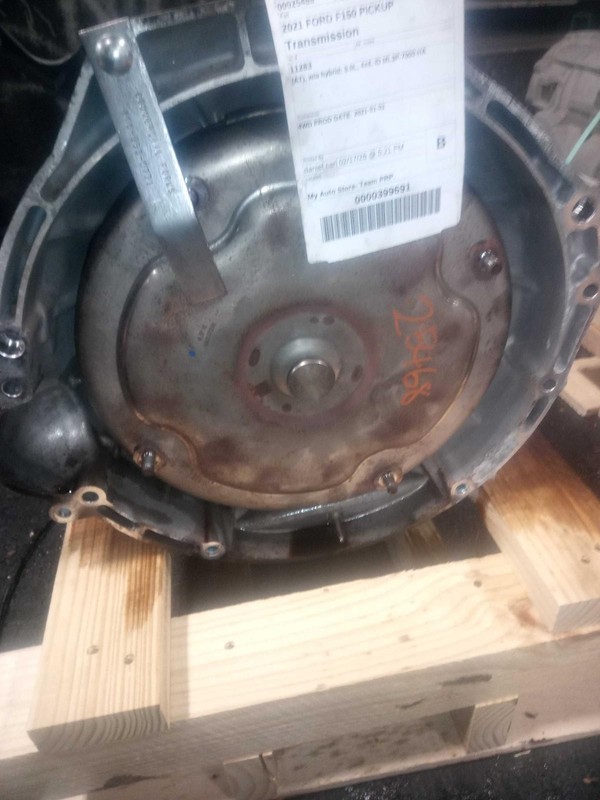 2021 Ford F150 Pickup Automatic Transmission Assembly 126K Miles OEM Silver