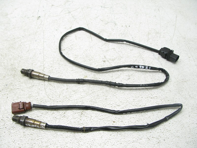 05-09 AUDI B7 A4 2.0T SEDAN EXHAUST PRE POST CAT O2 OXYGEN SENSOR SET OEM 073021