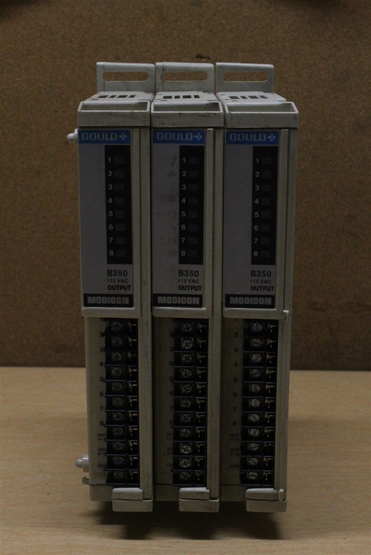 Gould Modicon Three Terminal B350 115VAC Output *FREE SHIPPING*