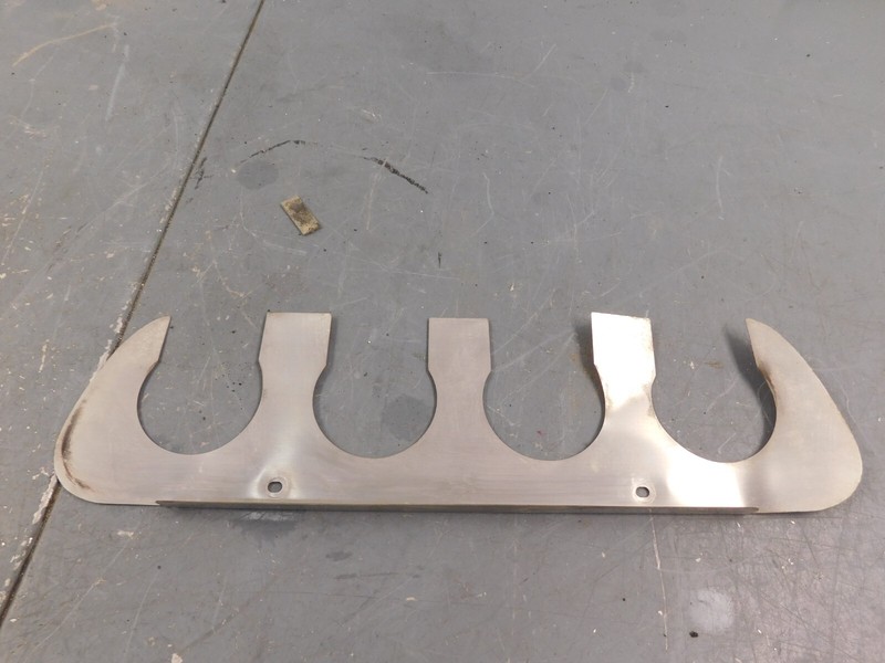 2019 15 - 19 Chevy Corvette C7 ZR1 Exhaust Tip Filler Plate #2309 D5