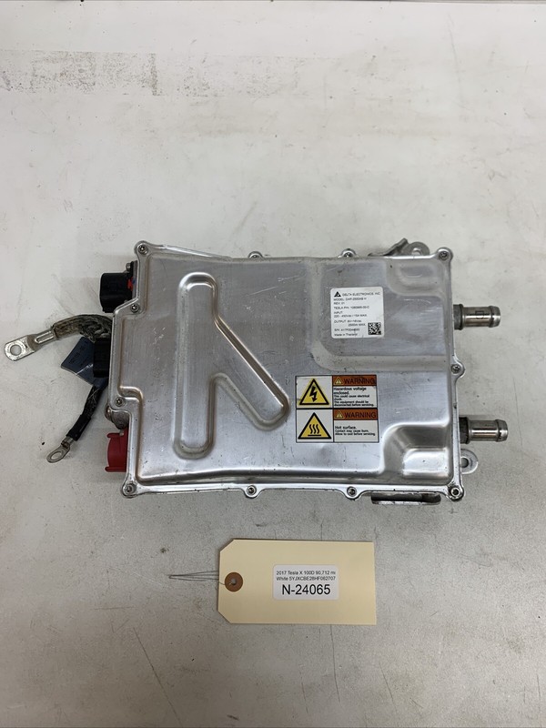 ⚡️16-21 TESLA MODEL X HIGH VOLTAGE DCDC CONVERTER CONTROL MODULE 24065 U2