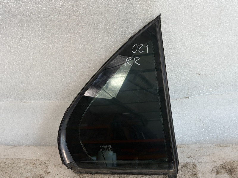 01-06 LEXUS LS430 REAR PASSENGER RIGHT DOOR VENT GLASS OEM #021