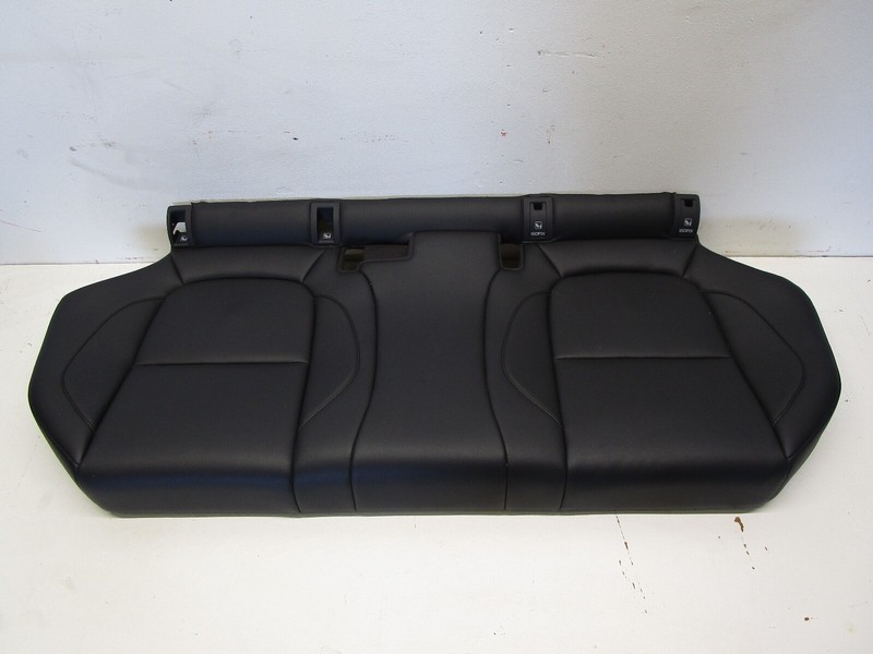 16-17 JAGUAR XF 2ND SECOND ROW BOTTOM SEAT CUSHION BLACK OEM