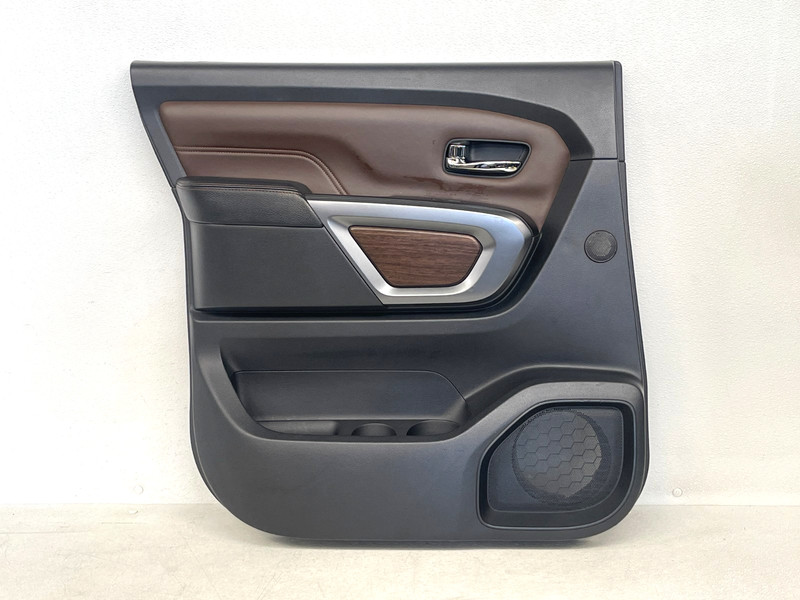 ⭐2016-2018 NISSAN TITAN XD REAR LEFT DRIVER SIDE INTERIOR DOOR PANEL OEM LOT2629