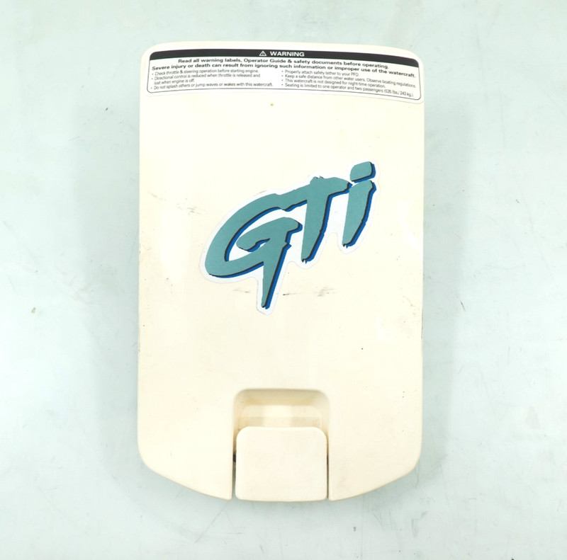 GOOD 1998-2000 Sea-Doo GTI 720 OEM Glove Box Door & Latch (White & Cozumel)