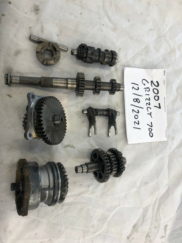 Yamaha ATV Grizzly 700 Transmission Components 2007 model