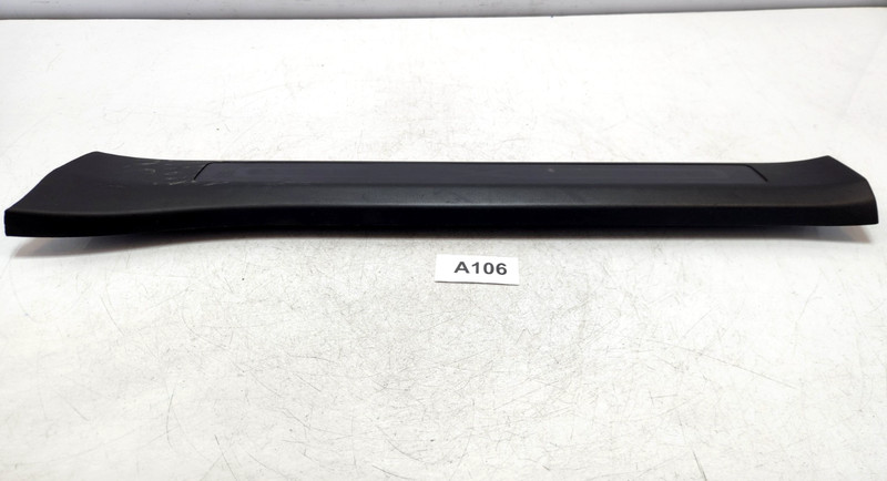 ✅ 16-20 OEM Tesla Model X Front Left Driver Lower Sill Scuff Plate Black NOTE*