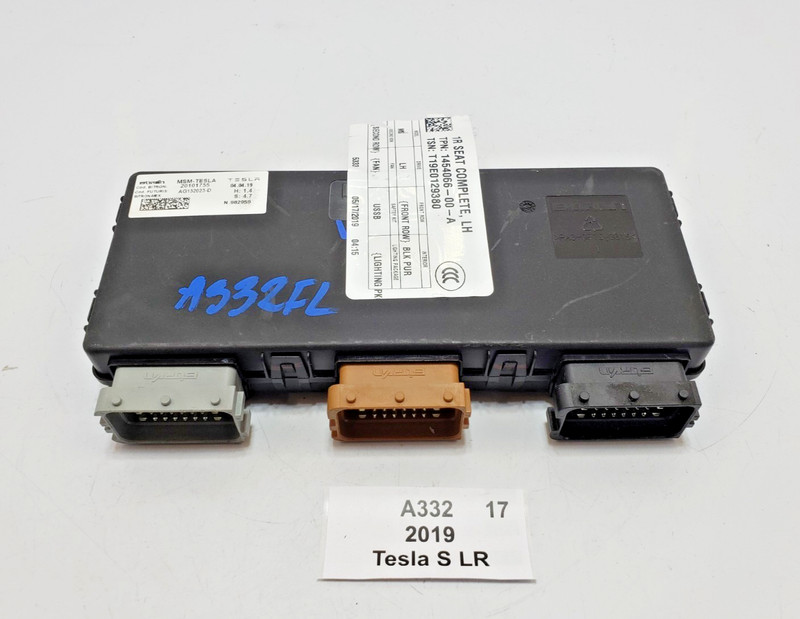 ✅ 2016-2020 OEM Tesla Model S Front Left Driver Seat Control Module Unit